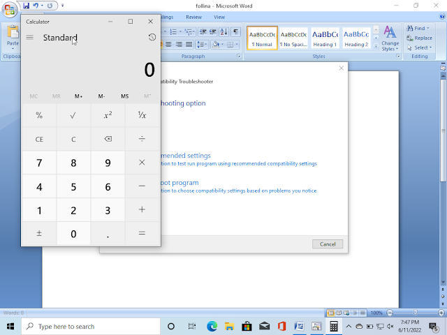 opeing windows calculator app using follina opeing windows calculator app using follina