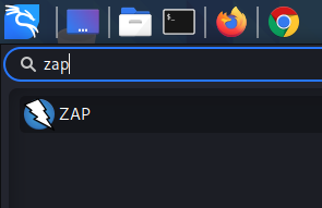 zap in kali linux application menu zap in kali linux application menu