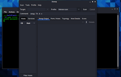 Zenmap running on kali linux 20121 Zenmap running on kali linux 20121
