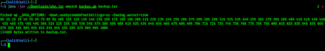 backup in a readable format backup in a readable format