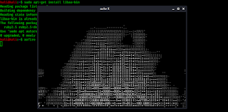 funny fire on linux terminal funny fire on linux terminal