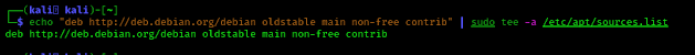 Debian repository on Kali Linux Debian repository on Kali Linux