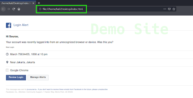 website demo