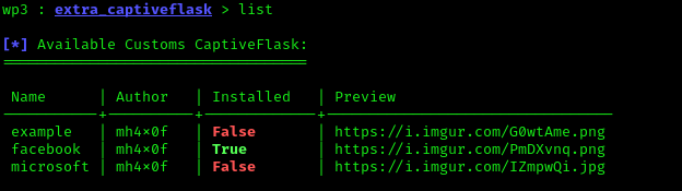 Facebook plugin for wifi pumpkin3