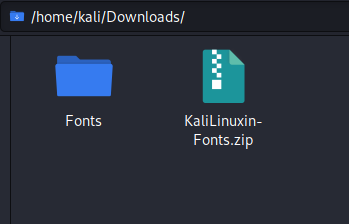 fonts directory fonts directory