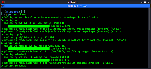 mvt installing on Linux mvt installing on Linux
