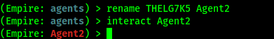 interact with new powershell empire agent interact with new powershell empire agent