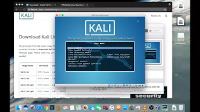 kali on Mac kali on Mac