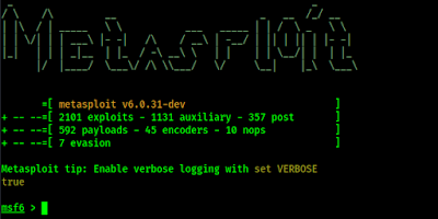 Metasploit Framework msfconsole