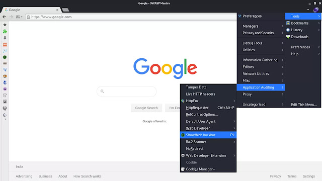 owasp Mantra browser owasp Mantra browser