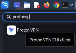 protonvpn on Kali Linux protonvpn on Kali Linux