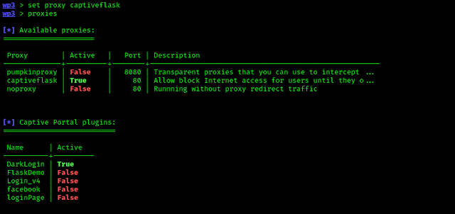 proxies list on wifipumpkin3