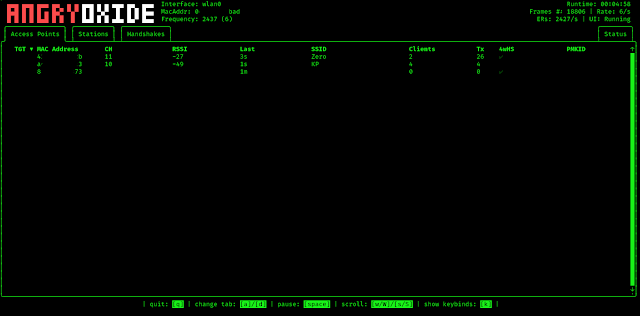 Running AngryOxide on Kali Linux Running AngryOxide on Kali Linux