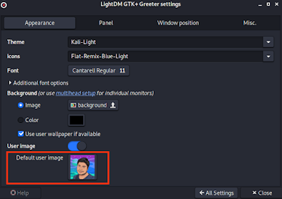 Changing User Image Changing User Image