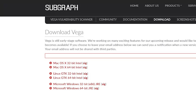 Downloading vega Downloading vega
