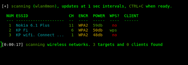 wifite scan wifite scan