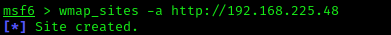 wmap_sites added wmap_sites added